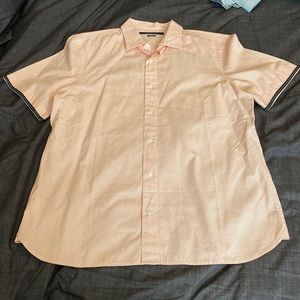 Perry Ellis Men’s Short Sleeved Button Down Shirt